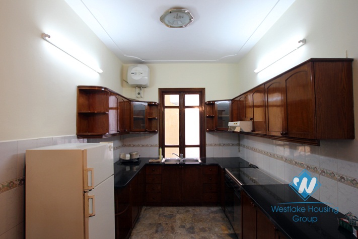 House with yard available for rent in To Ngoc van, Tay Ho district, Hanoi